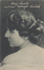 Lizzy Lizzetty Soubrette Sängerin AK uralt Musik Varieté 2404487 - Picture 1 of 2