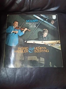 Mozart Sonatas For. Piano Ingrid Haebler Henryk Szeryng 6500 143 Vinyl Record Lp - Picture 1 of 3
