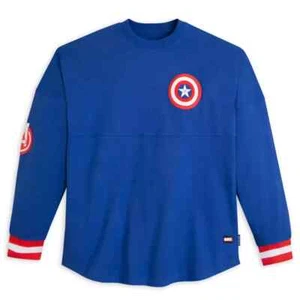 2024 Disney Spirit Jersey Adults - MARVEL CAPTAIN AMERICA - Picture 1 of 4