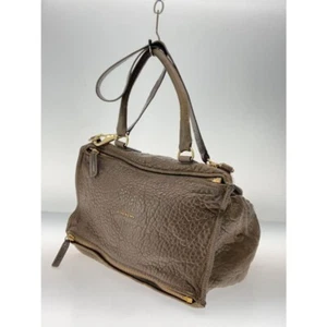 GIVENCHY Pandora 2WAY borsa a mano tracolla pelle marrone originale con tracolla - Foto 1 di 8