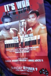 1 X BOXING POSTER 80 X 58 CM DIEGO CORRALES VS JOSE LUIS CASTILLO 11 SEE MORE - Foto 1 di 1