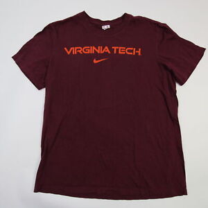 Virginia Tech Hokies Nike Nike Tee Short Sleeve Shirt Men's Maroon Used