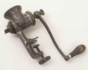 Vintage E.C. Simmons Keen Kutter tritacarne ghisa #K22 morsetto contatore - Foto 1 di 5