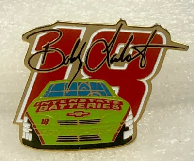 NASCAR-Bobby Labonte #18 Interstate Batteries Chevy Pin - Image 1 of 3