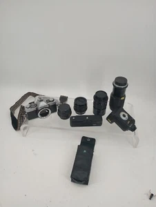 Minolta XG-7 Medium Format SLR Film Camera W/4 Lenses (XG7 Body For Parts Only) - Picture 1 of 19