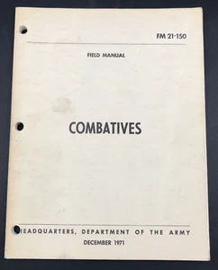 1971 Army Combatives Self Defense Book December - Picture 1 of 14