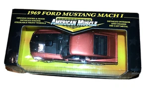 2000 Ertl American Muscle 1969 Ford Mustang Mach 1 MIB - Bild 1 von 10