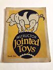 The Instructor Jointed Toys Book One Cut Out by Bess Bruce Cleveland 1920s