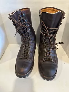 Stivali da uomo Danner 67200 in pelle canadese 600 grammi impermeabili GTX da trekking taglia 10,5 - Foto 1 di 11