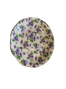 Vintage Lefton China•#662V Handbemalte Untertasse Ersatz Untertasse - Bild 1 von 8