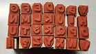 Hero Arts Rubber Woodblock Stamps Ll366 Tiny Classic Alphabet Letters