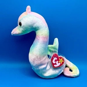 TY Beanie Baby - NEON the Seahorse (7.5 inch) - Picture 1 of 1