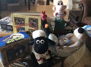 Coleccionables de Wallace & Gromit. Lote de 7 artículos vintage 1989 - Imagen 1 de 8