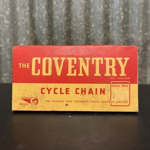 THE COVENTRY CYCLE CHAIN Vintage Empty Packaging Box - Picture 1 of 4