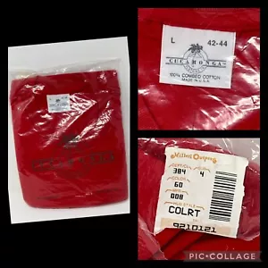 Vintage Cucumonga Baumwolle rot T-Shirt Millers Außenposten Kauf USA s/Large 42-44 - Bild 1 von 6
