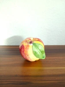 Deko Apfel Keramik Bunt glänzend Objekt Dekoapfel Figur Obst Tischdeko Skulptur - Bild 1 von 4