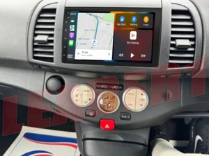 Car Radio Stereo Carplay Android 13 GPS For Nissan Micra 2005 2006 2007 - Picture 1 of 24