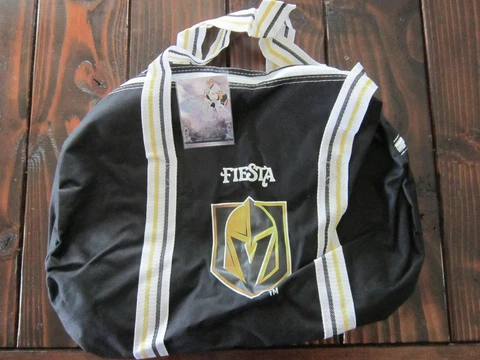 LAS VEGAS Golden Knights DUFFLE BAG & Marc Andre FLEURY Card NHL Hockey Penguins Cover