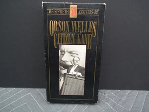 Citizen Kane-Orson Welles-VHS Tape -Black&White-143 Minutes - Picture 1 of 7
