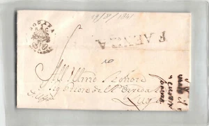14133 PAPAL STATE DOGANA FAENZA X LUGO - with text - 1841 - Picture 1 of 2