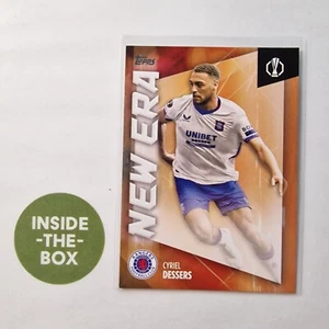 Dessers Rangers Topps UEFA 2024 25 UCC Flagship Glasgow Cyriel New Era - Picture 1 of 1