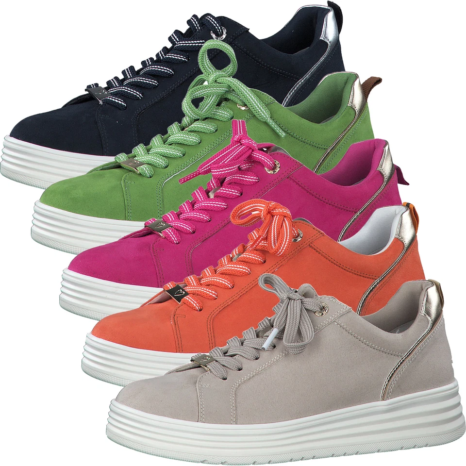 MARCO TOZZI Scarpe Da Donna Stringate Mezza Scarpe Con Lacci Plateau 2-23706-42 - Immagine 1 di 1