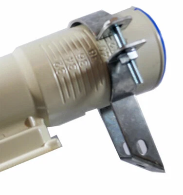 C-BAND LNBF Mounting Bracket for Offset Satellite Dish (C on a Ku Band Dish) New - Image 1 of 2