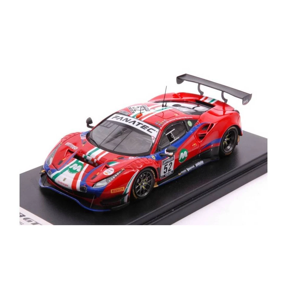 Looksmart FERRARI 488 GT3 N.52 2nd.24H SPA 2021 MACH./WART./BERT./ROVERA 1:43 - Immagine 1 di 1