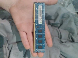 2GB 2x1GB PC2-5300 DDR2-667 RAMAXEL RML1520EC48D7W-667 MEMORY KIT HP 377726-888 - Picture 1 of 1