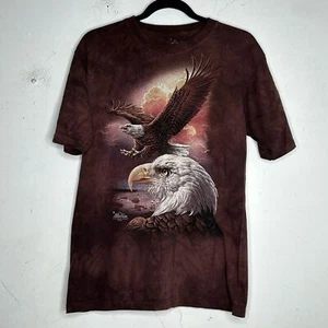 The Mountain Bald Eagle Americana Kids Short Sleeve Top - Picture 1 of 5