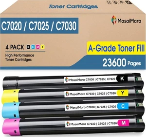 Cartuchos de tóner compatibles de alta capacidad C7030 C7025 C7020 para Xerox C7030 C... - Imagen 1 de 8
