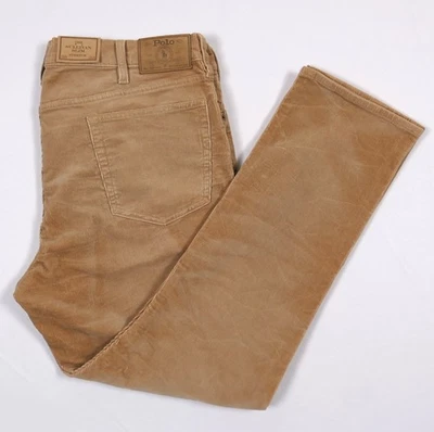 NEW Polo Ralph Lauren Sullivan Slim Corduroy Pants 38 x 30 (40) Cotton Stretch - Image 1 of 4
