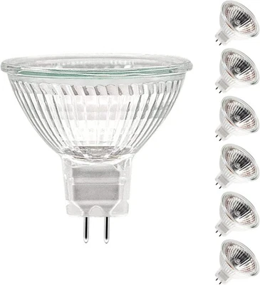MR16 Halogen Bulbs 12V 50W, Durable 6 Packs High Output Light Bulbs...  - Image 1 of 4