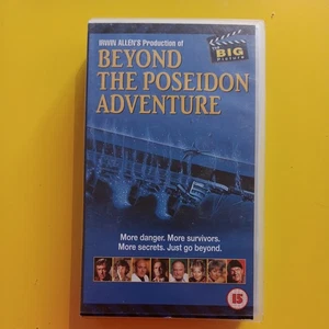 Beyond The Poseidon Adventure VHS Michael Caine Sally Field Sequel Video TESTED - Picture 1 of 3