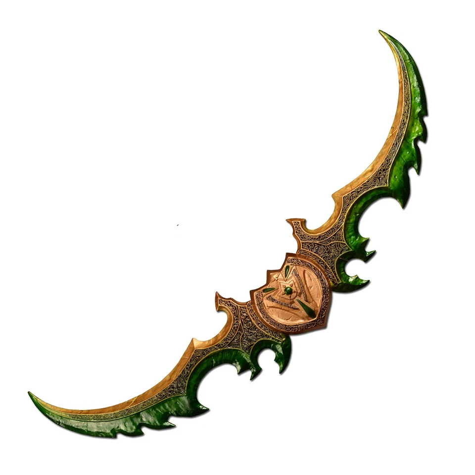 Warglaive of Azzinoth - Accesorios Cosplay Colección Decoración Acero Inoxidable Foto 1 de 4