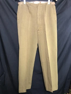 Original WW2 British Army Service Dress Trousers - 32" Waist - Image 1 of 4