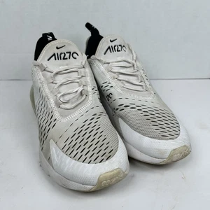 Nike Air Max 270 bianco nero donna AH6789-100 taglia 9 - Foto 1 di 13