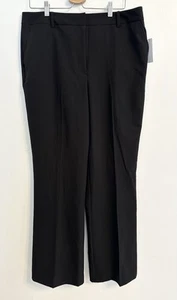 Worthington High Rise Trouser Pants Size 14 Black Wrinkle Free 36x32 NWT - Picture 1 of 5