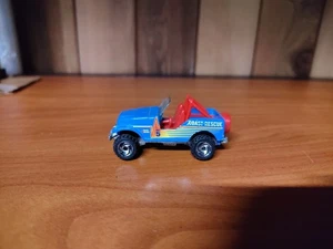 JEEP HOT WHEELS ROLL PATROL "RESCATE COSTERO".. AZUL c - Imagen 1 de 4