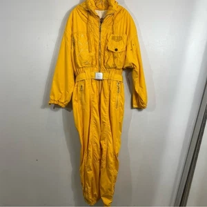 Skioverall Bogner Vintage 80er Retro Senfgelb Gr. 40 US 10 - Bild 1 von 14