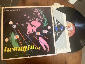 DAVE EDMUNDS TWANGIN ORIG 1981 VINYL LP  STRAY CATS NICK LOWE VG++/NM- - Picture 1 of 3