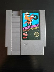 EXCITEBIKE ORIGINAL NINTENDO NES GAME TESTED+AUTHENTIC