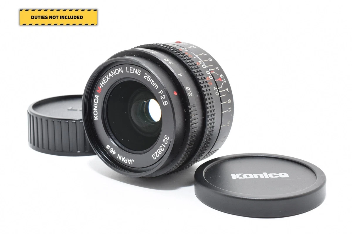 Konica Minolta f/2.8 Camera Lenses 28mm Focal for sale | eBay