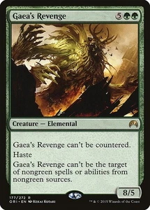 Gaea's Revenge 2x FOIL ORI MTG Magic Origins Rare MINT green - Picture 1 of 1