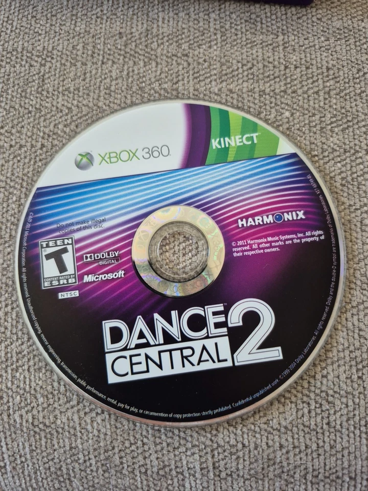 Dance Central 2 (Microsoft Xbox 360) NO USPS TRACKING - DISC ONLY - Image 1 of 1
