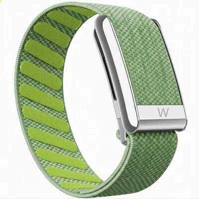 Nueva banda Whoop mg/5.0 (con logotipo) color verde lima - broche/eslabón plateado brillante Foto 1 de 4