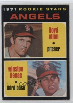 1971 O-Pee-Chee 1971 Rookie Stars Lloyd Allen Winston Llenas #152 Rookie RC - Image 1 of 2