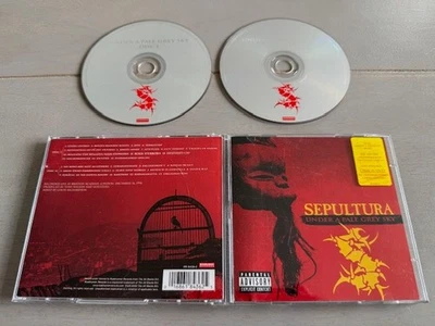 SEPULTURA - UNDER A PALE GREY SKY ORG 1.PRESS 2CD 2002     SLAYER,DEATH,OBITUARY - Image 1 of 4