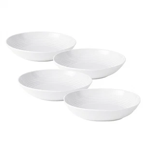 Royal Doulton Gordon Ramsay Maze Set of 4 Pasta Bowl 24cm White - Picture 1 of 1