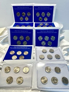 Lot Of State Quarters US Mint Uncirculated 1999-2008 Miscellaneous Total Of 50 - Picture 1 of 10